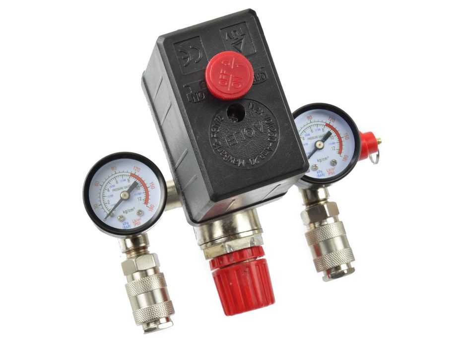 Пресостат за компресори с манометри