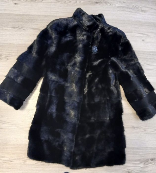 Шуба из меха норки р 44