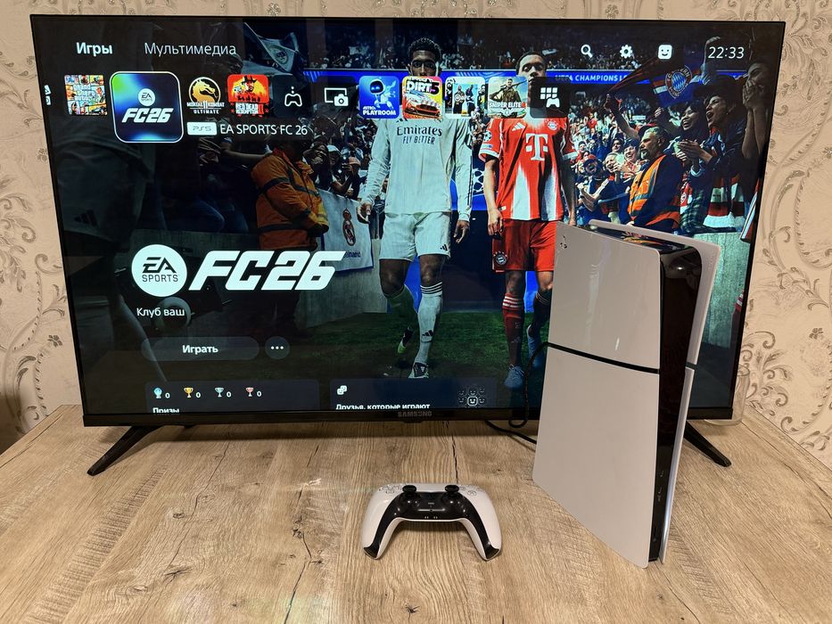 PlayStation 5 Slim 1TB oyinlari bilan