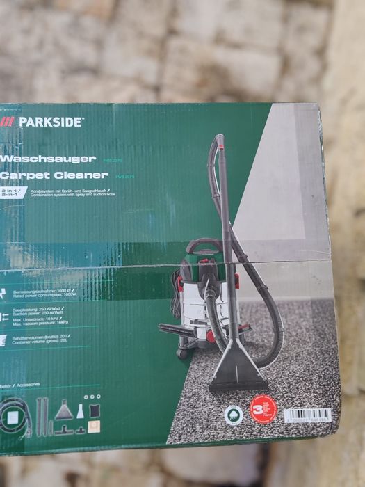 Vind aspirator spălare tapiterii auto, Parkside
