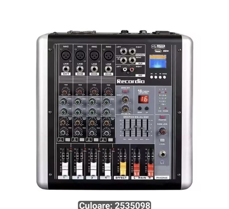 Mixer DSP amplificare
