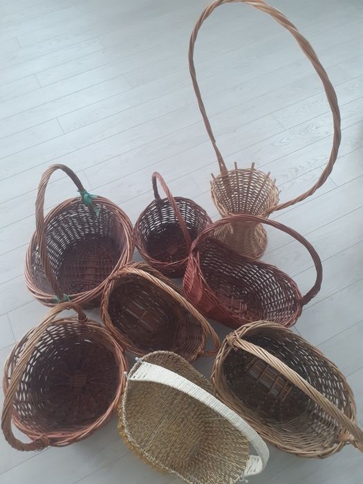 Корзины плетенные разные