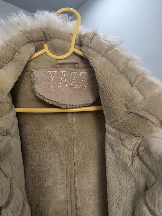 Дамско палто кожа