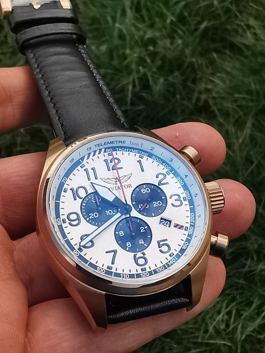 Ceas Aviator Airacobra P45 Chronograph - Nou!