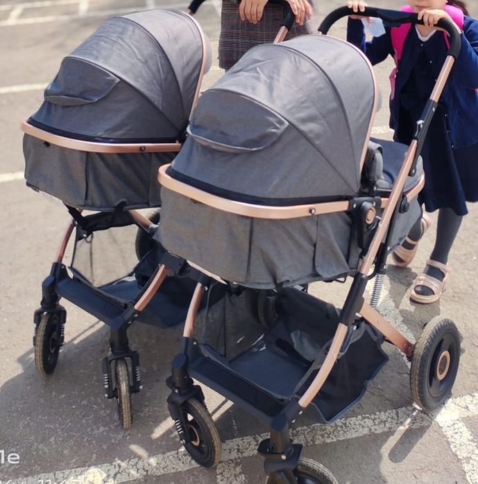 Б/У коляска для двойни!