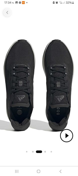 Нови маратонки: adidas Sportswear-черни.Размер 46. Стелка 29,5 см.