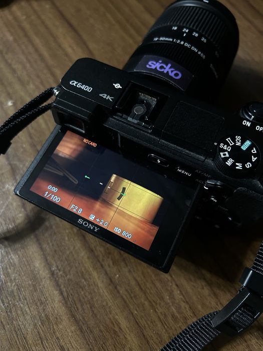 sony a6400  фотоаппарат