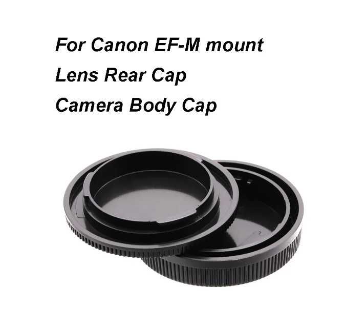 Задна капачка на обектив , Капачка за тяло на Canon , Nikon , Sony