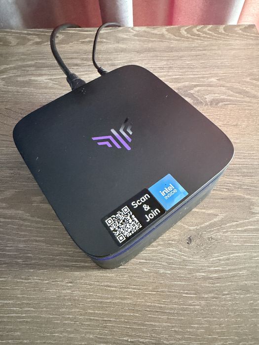 Mini PC Windows 11 Pro NiPoGi® 12Go RAM+256 SSD M.2 Procesor Intel Alder Lake N100, Wi-FI 5, BT 4.2, HDMI 2.0,4K UHD, Negru