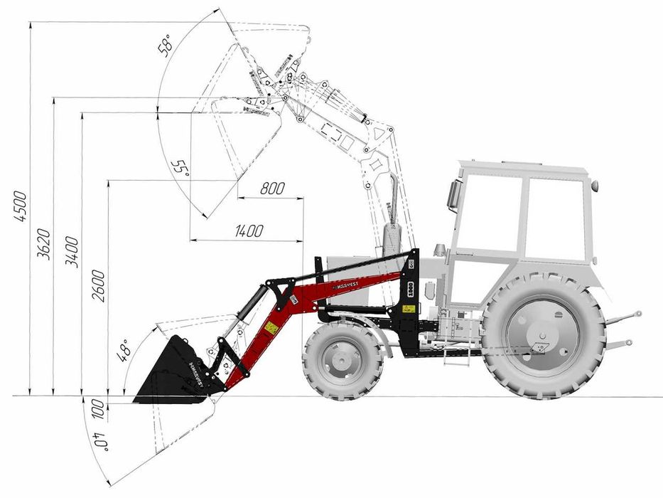 Погрузчик (КУН) на МТЗ