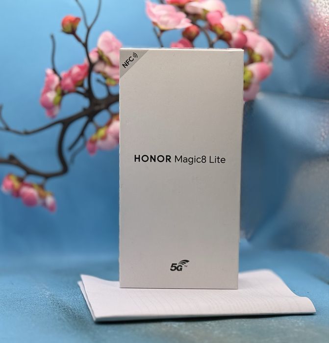НОВ!!! HONOR Magic 8 Lite, Dual SIM, 8GB RAM, 512GB, Reddish Brown