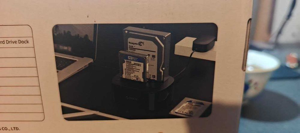 ORICO Док-станция для жесткого диска HDD/SSD 2,5/3,5 дюйма USB 3.0