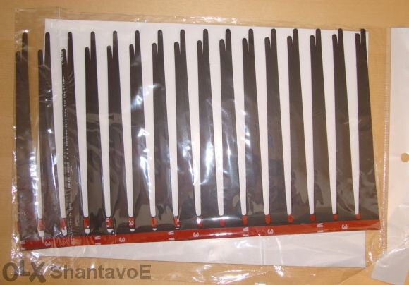 Очарователни мигли за кола (бели или черни)- комплект.