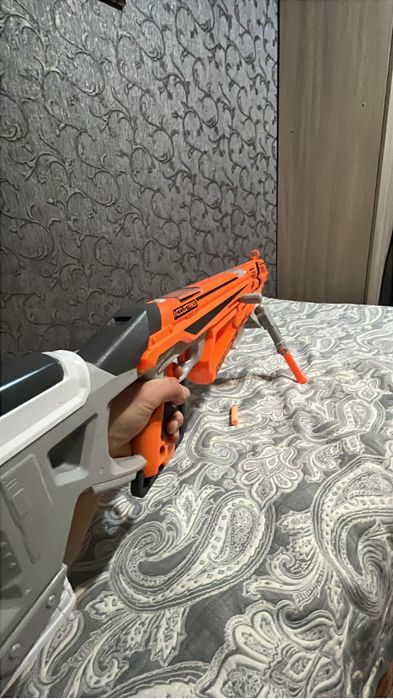 Nerf, Raptorstrike, Бластер, автомат, Игрушка
