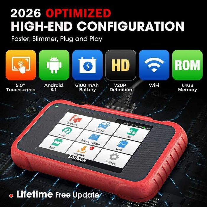 Автомобилна диагностика Launch CRP129E V2.0 OBD2