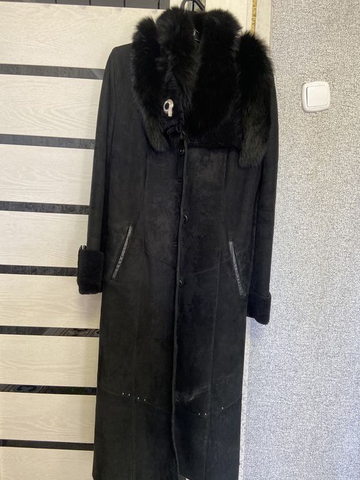 Дубленка натуральн, легкая и теплая