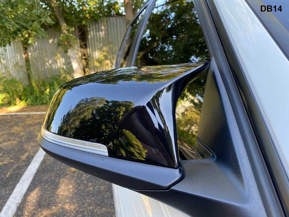 Capace Oglinzi Batman M Style Negru Lucios Ornamente BMW F30 F32 F36
