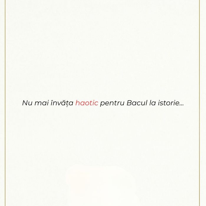 Meditații BAC Istorie
