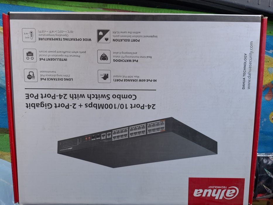 Switch Dahua 24 портовый