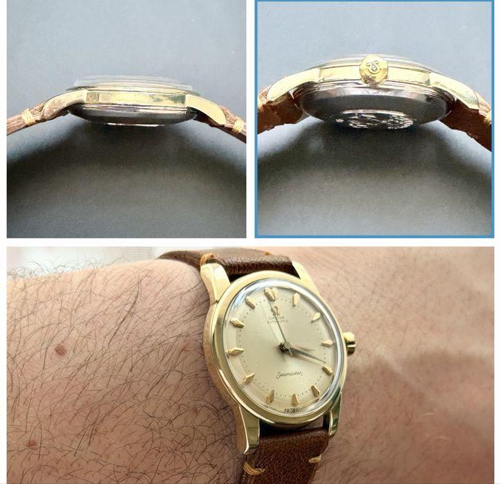 Ceas Omega Seamaster “Big Seahorse” 1958 – Original Two Tone Dial