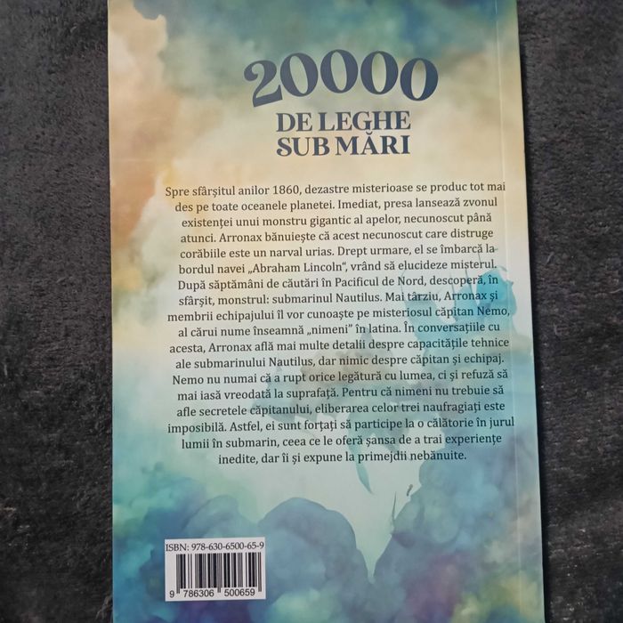 Cartea 20000 de leghe sub mări