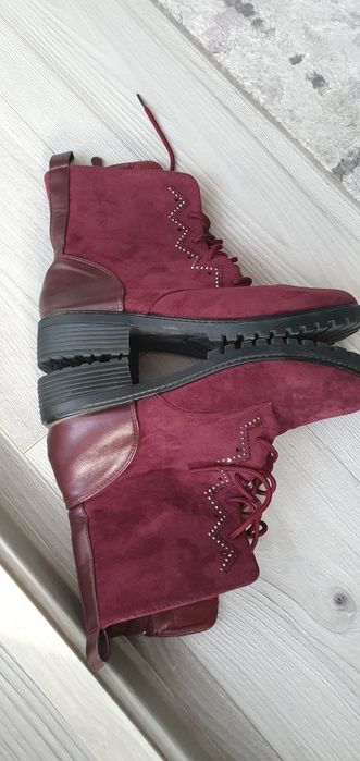 Ghete damă catifea cu ștrasuri