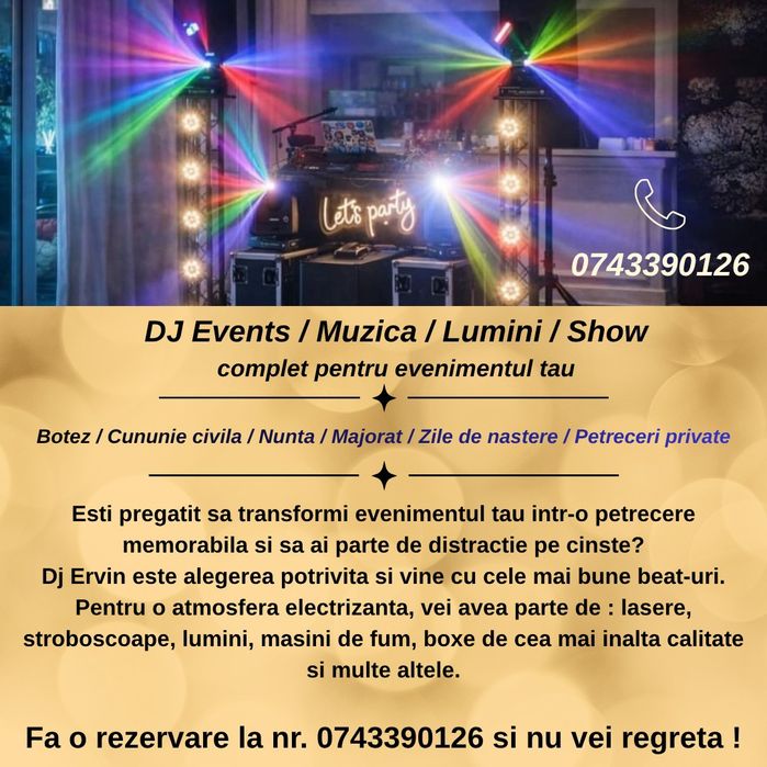 DJ diverse evenimente