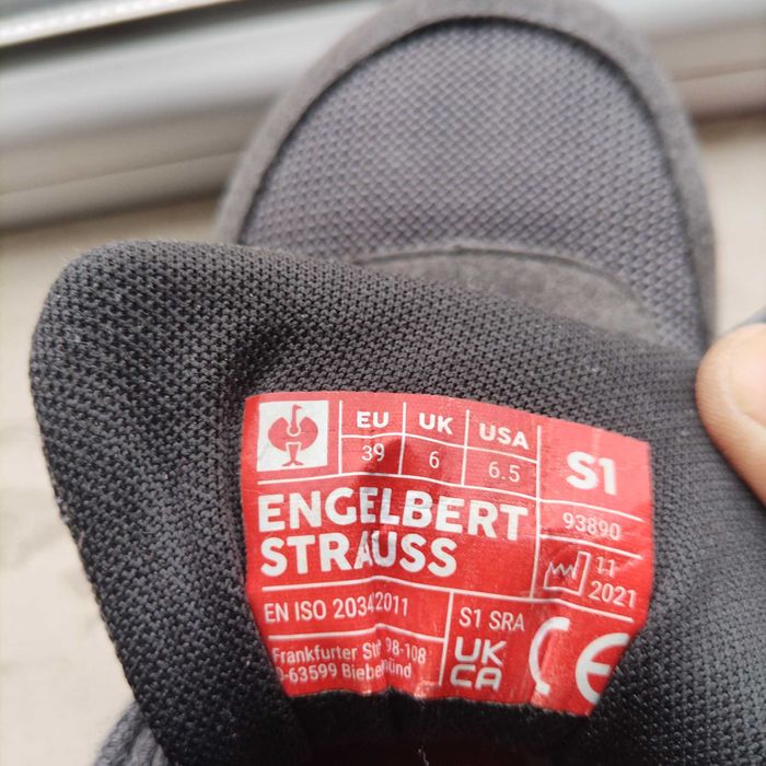 Engelbert Strauss S1 II работни предпазни обувки номер 39