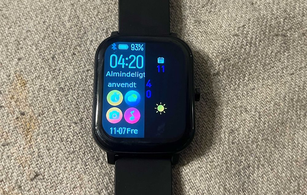 Smartwatch Triangle TRI Arenal puls SpO2 Bluetooth negru