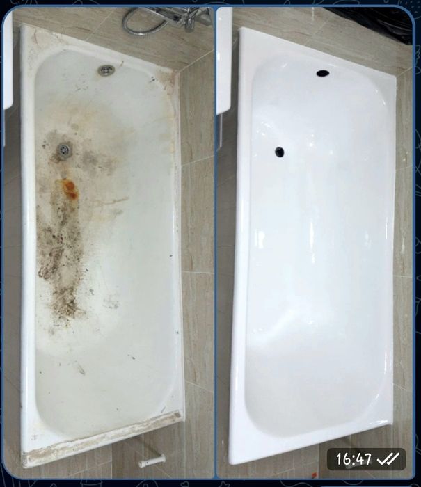 Реставрация и Эмалировка ванн!