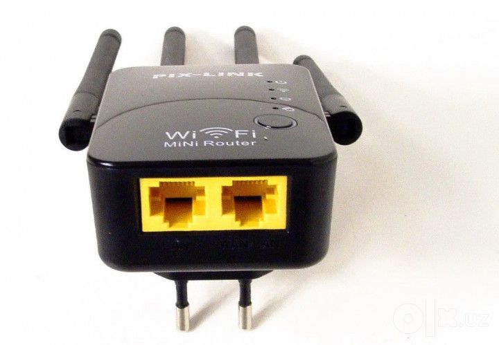 Новый усилитель Wifi c 4 антеннами репитер ретранслятор повторитель