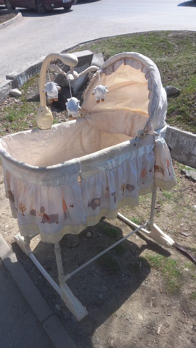 Детская качалка манеж