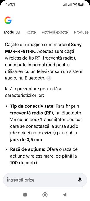 Căști profesionale