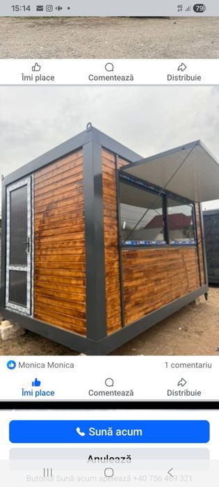 Vând containere modulare și hala metalica