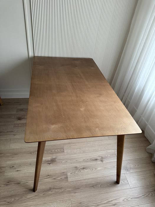 Раздвижной стол, 150х90 см, МДФ, шпон