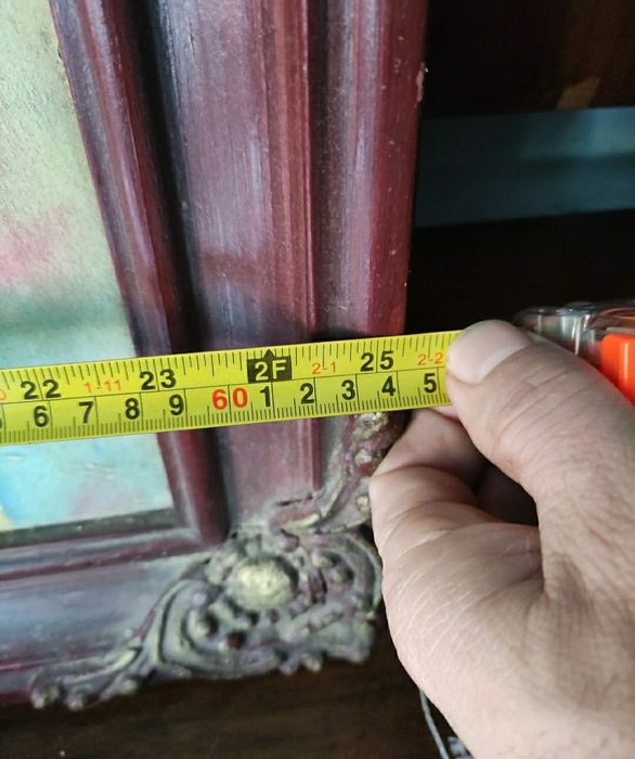 Pictură pe pânză, semnată ENEA