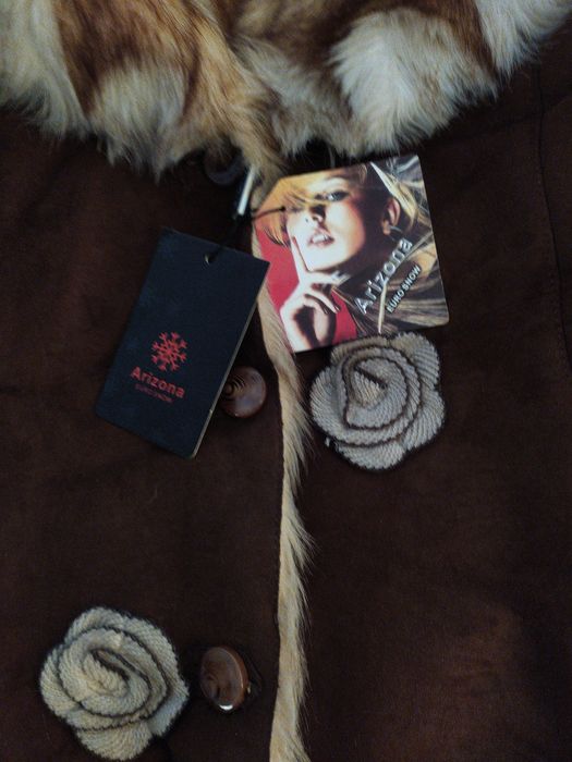 Женская куртка-дубленка