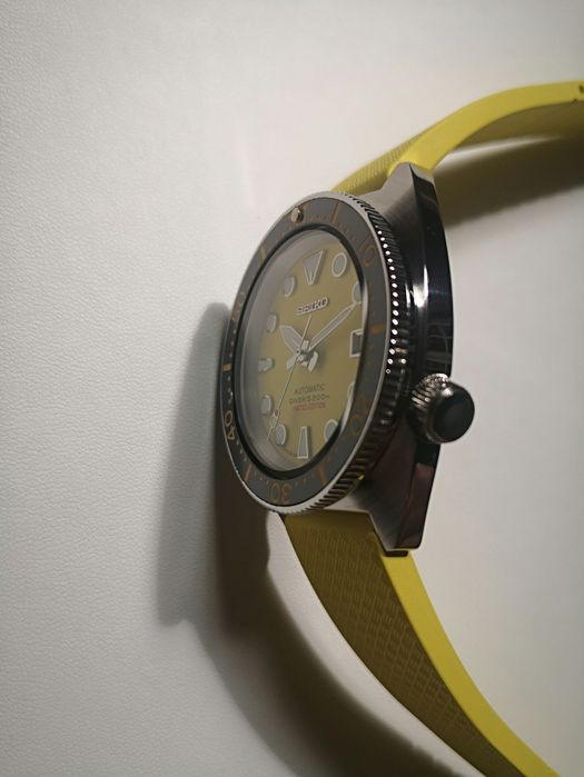 Ceas automatic Seiko Mod Sumo Limited Edition curea cauciuc FKM