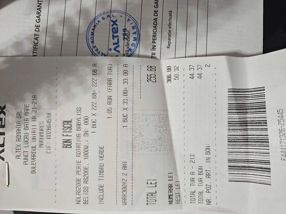 Vând perie rotativă Babylis