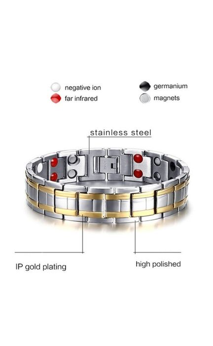 Продается мужской браслет магнит.