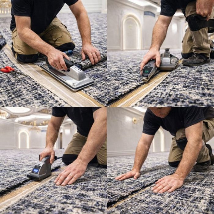 Профессиональная укладка ковров и ковролина. Гарантия качества