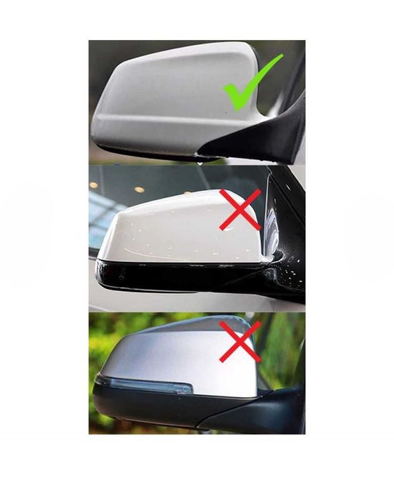 Capace oglizni negru lucios tip M BMW F10 F11 2010-2013 NFL Pre-Lci