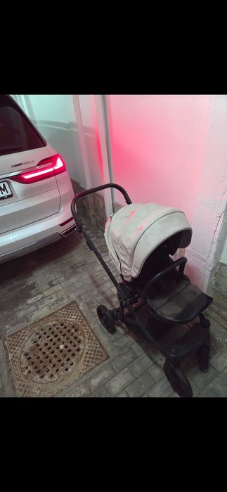 Carucior dublu nou