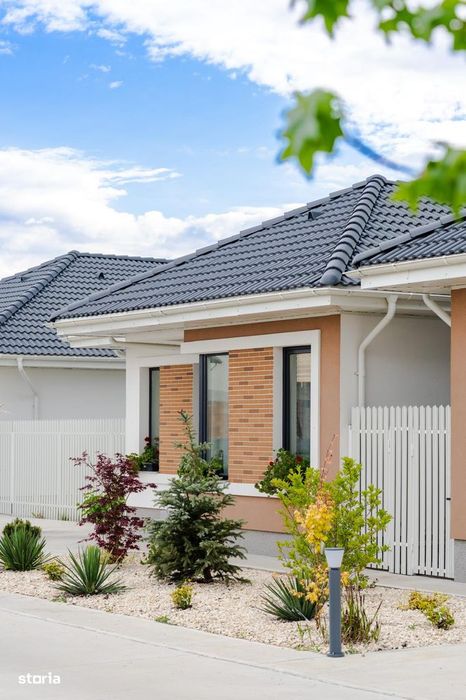 Vila Napoletana tip parter cu  pompa de caldura direct dezvoltator