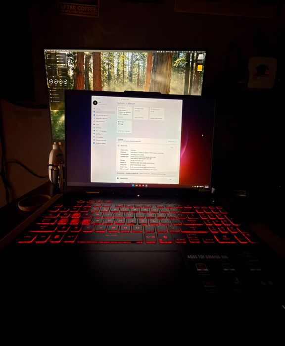 ASUS TUF Gaming A16 FA607NUG – RTX 4050 | 24GB RAM | GARANȚIE 01.2028 | CA NOU