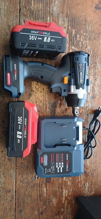 Чисто нов в гаранция ударен гайковерт. KRAFTWORLD.850N/m