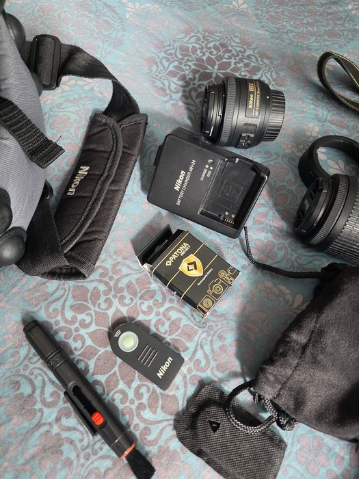 Nikon D5100 + китов обектив