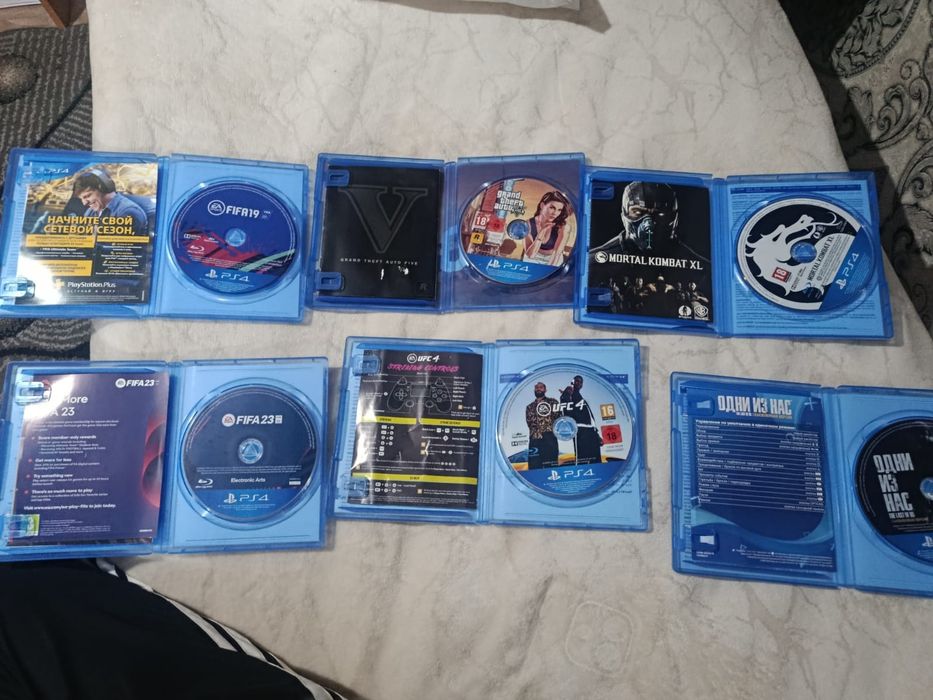Продажа дисков PS4