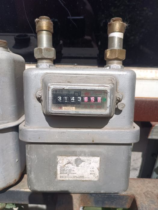 Счётчик газовый. Б/У.