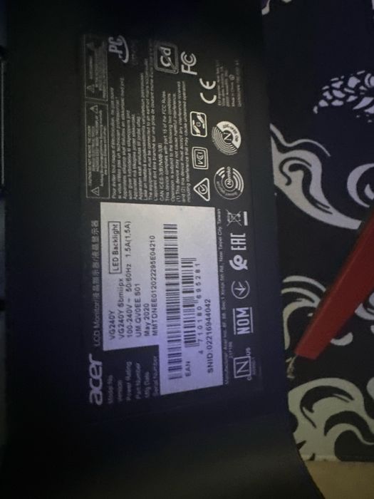 Монитор acer VG240Y